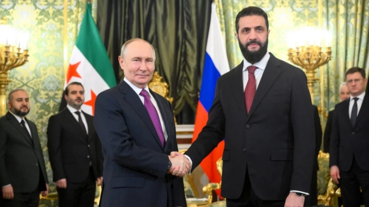 Putin ile Ahmed eş-Şara Suriye'yi görüştü