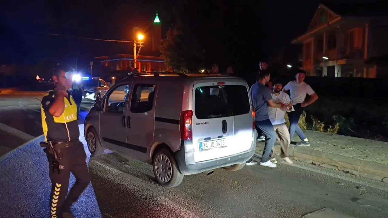 Bursa'da kazayı görüntüleyen basın mensuplarına saldırı girişimi