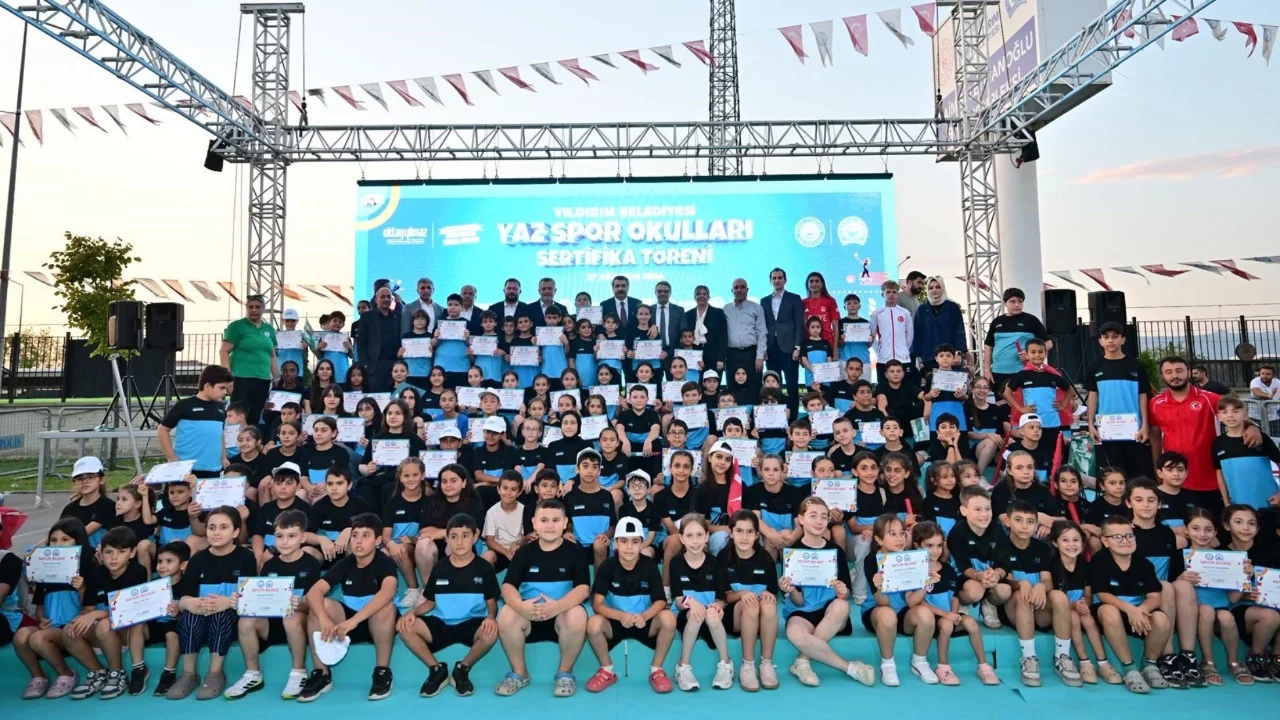16 branştan 36 bin çocuk spor eğitim aldı