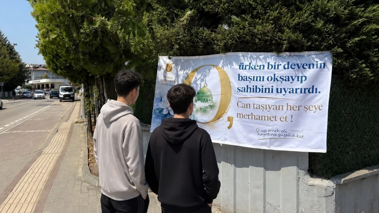 Nilüfer'de güzel ahlak şehre taşınıyor