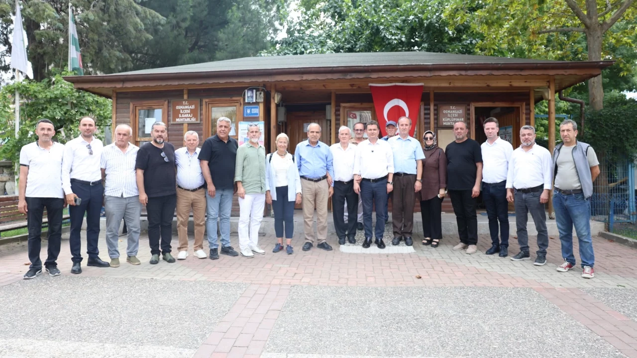 Başkan Aydın Osmangazi'nin Nabzını Sahada Tuttu