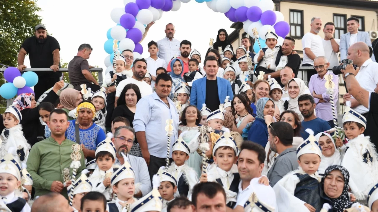 40 Mahalleden 200 Çocuk Sünnet Şöleninde Buluşuyor