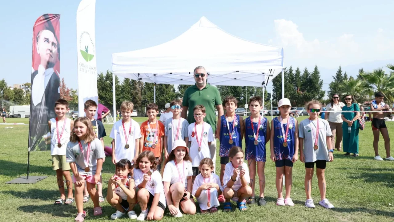 Triathle Yarışları Osmangazi'de Nefes Kesti