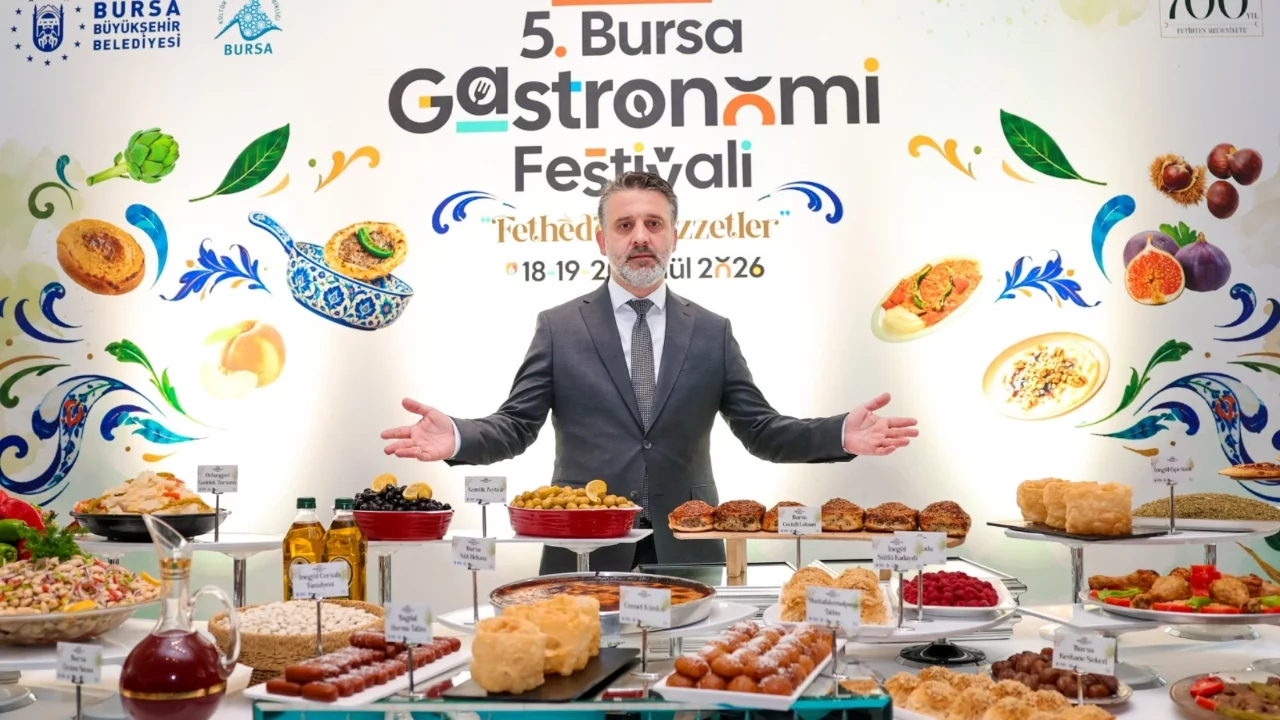 Uluslararası 5. Bursa Gastronomi Festivali "Fetheden Lezzetler"le geliyor