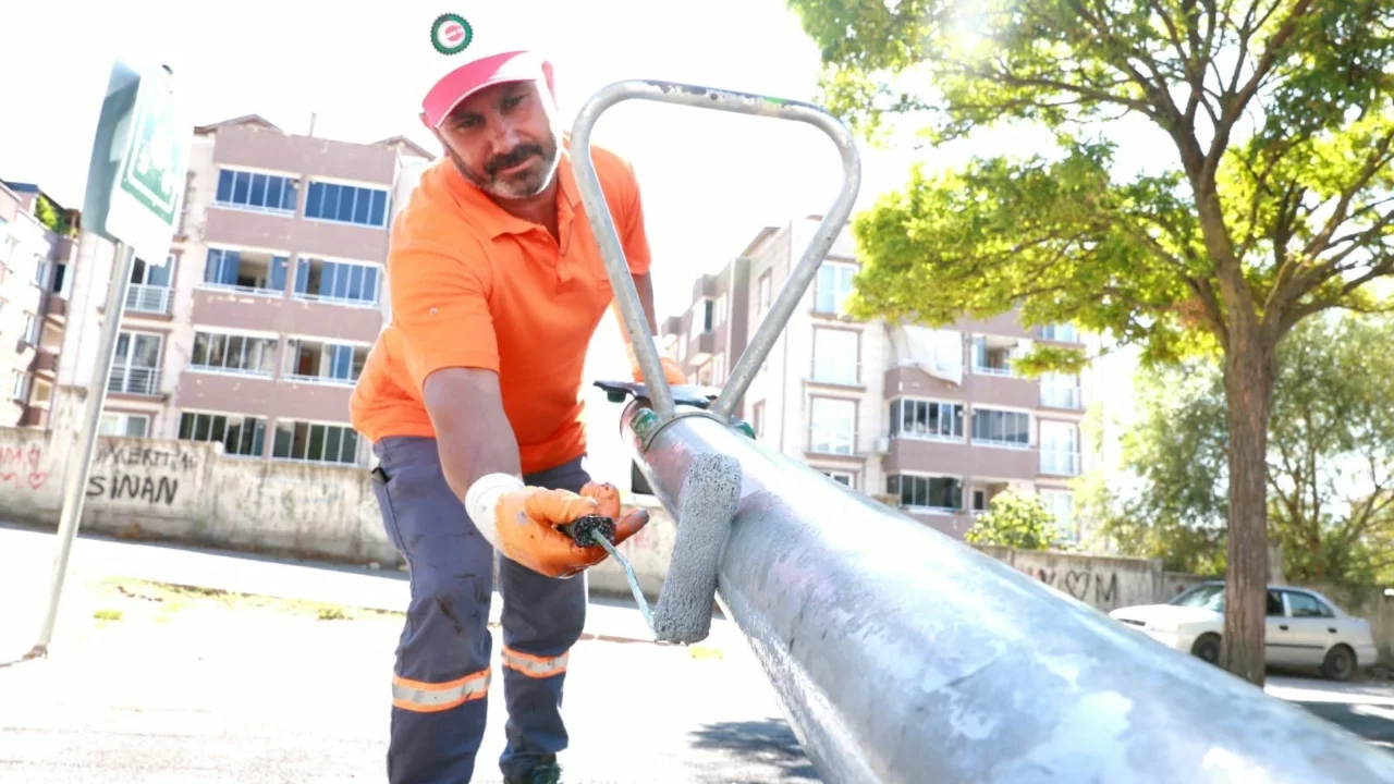 Osmangazi Belediyesi'nden parkları güzelleştiren dokunuş