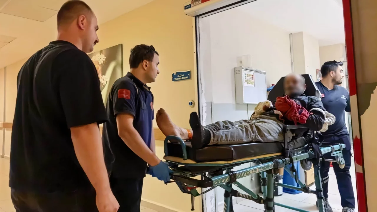 Bursa'da ormanlık alanda feci kaza: 6 parmağını kaybetti
