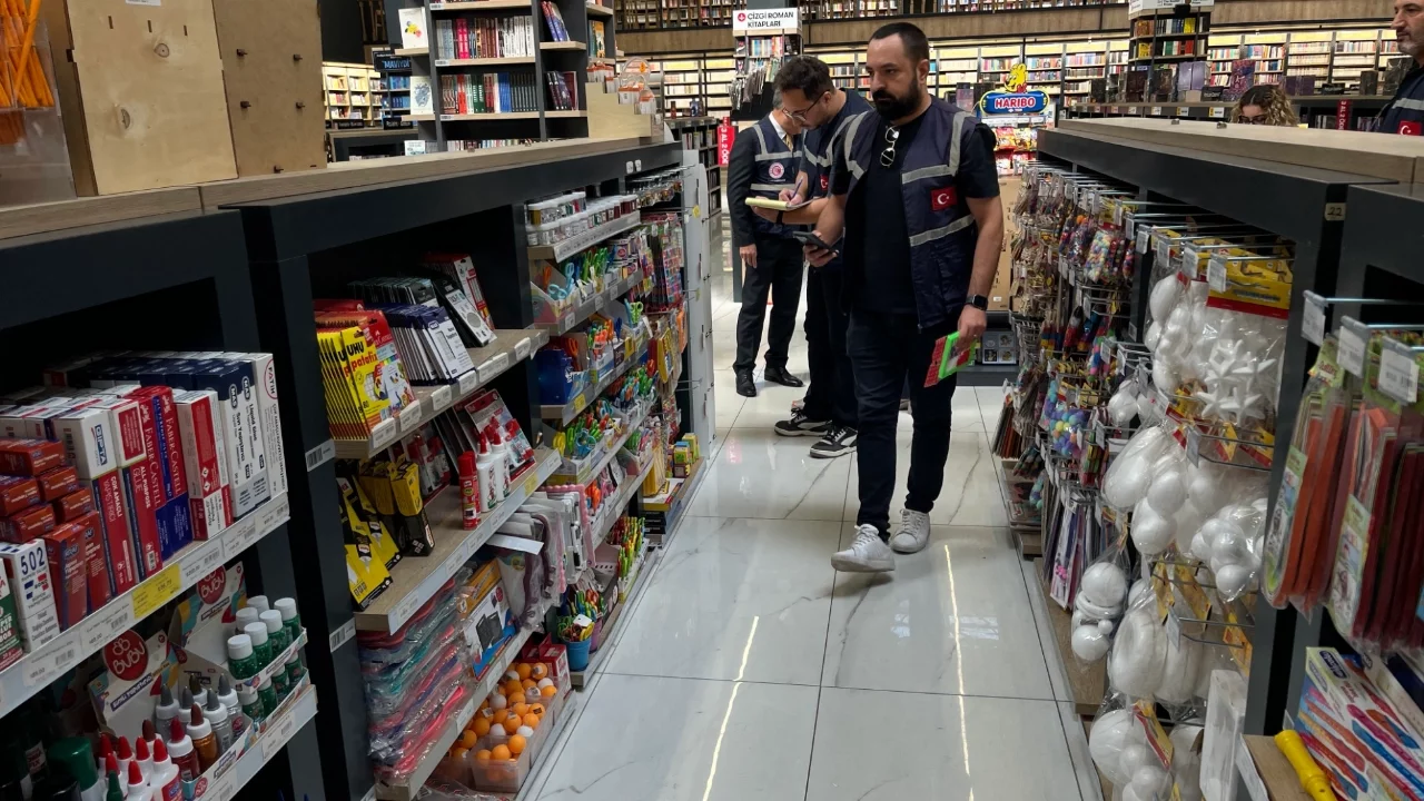 Bursa'da kırtasiye ürünlerine fahiş fiyat denetimi