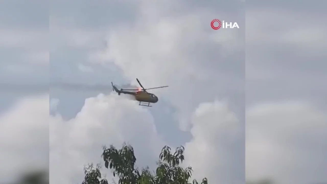 Malezya'da helikopter kazası: 5 sağlık görevlisi öldü