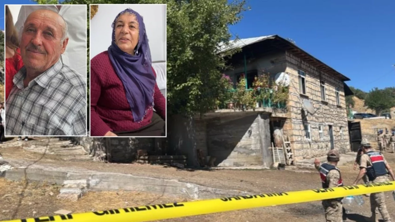 Ev yangını cinayet çıktı: Karı koca öldürüldü