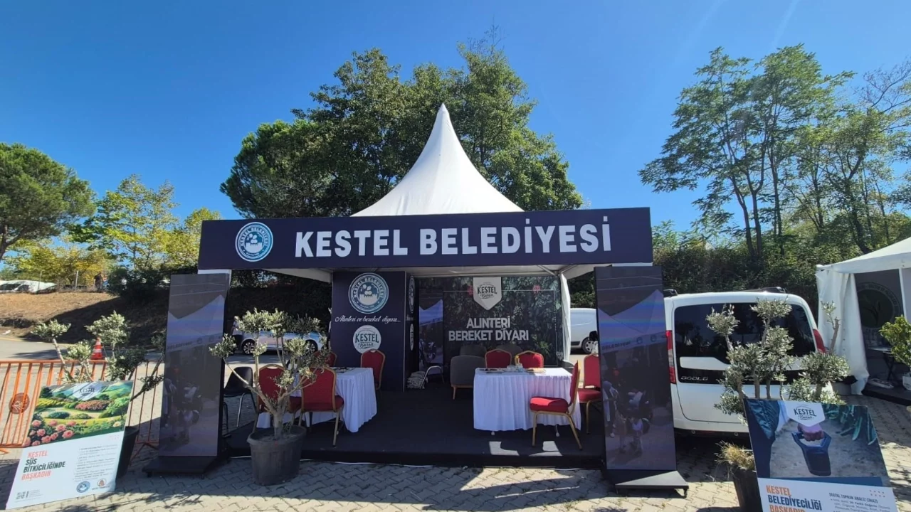 Kestel Belediyesi Sakarya'daki uluslararası fuarda yerini aldı