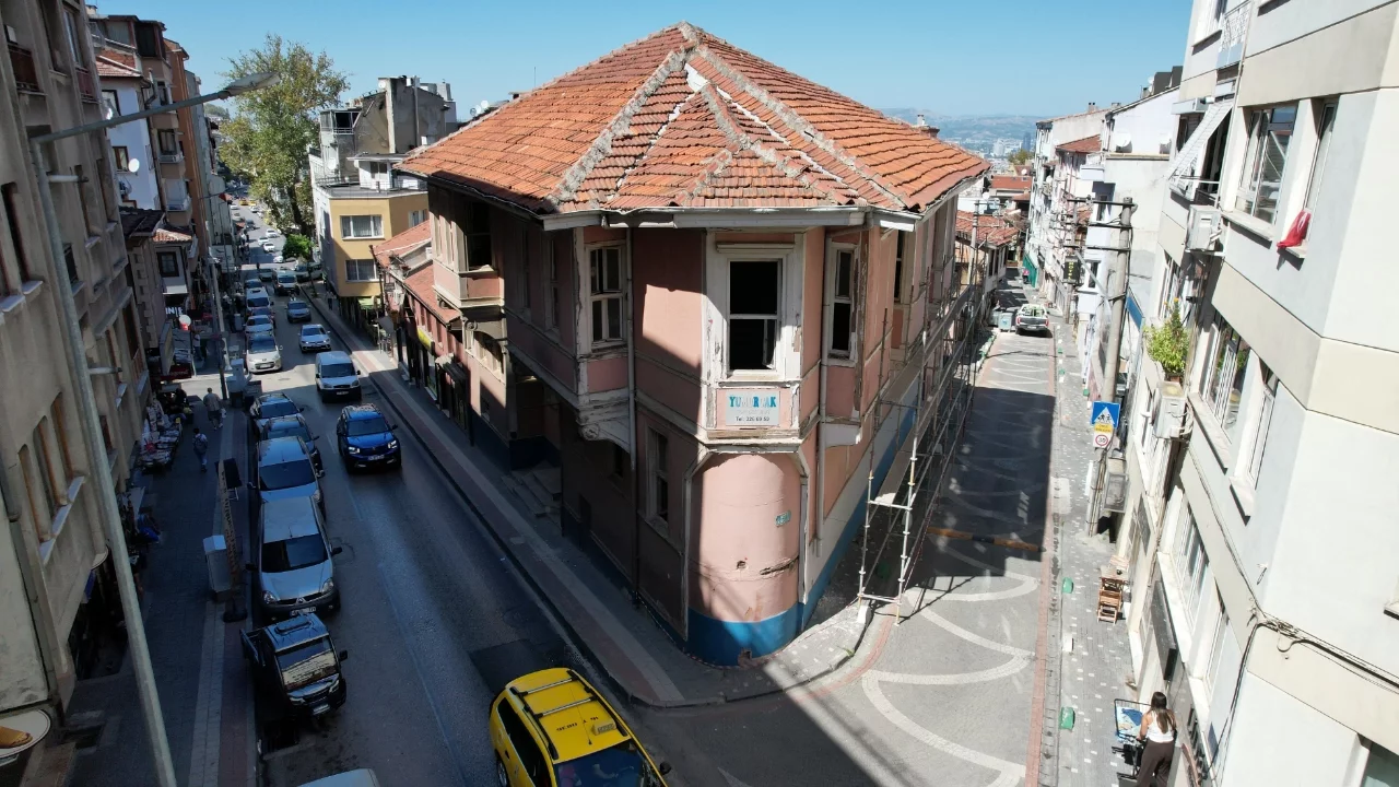 Yıldırım'da tarihi yapı kütüphane oluyor