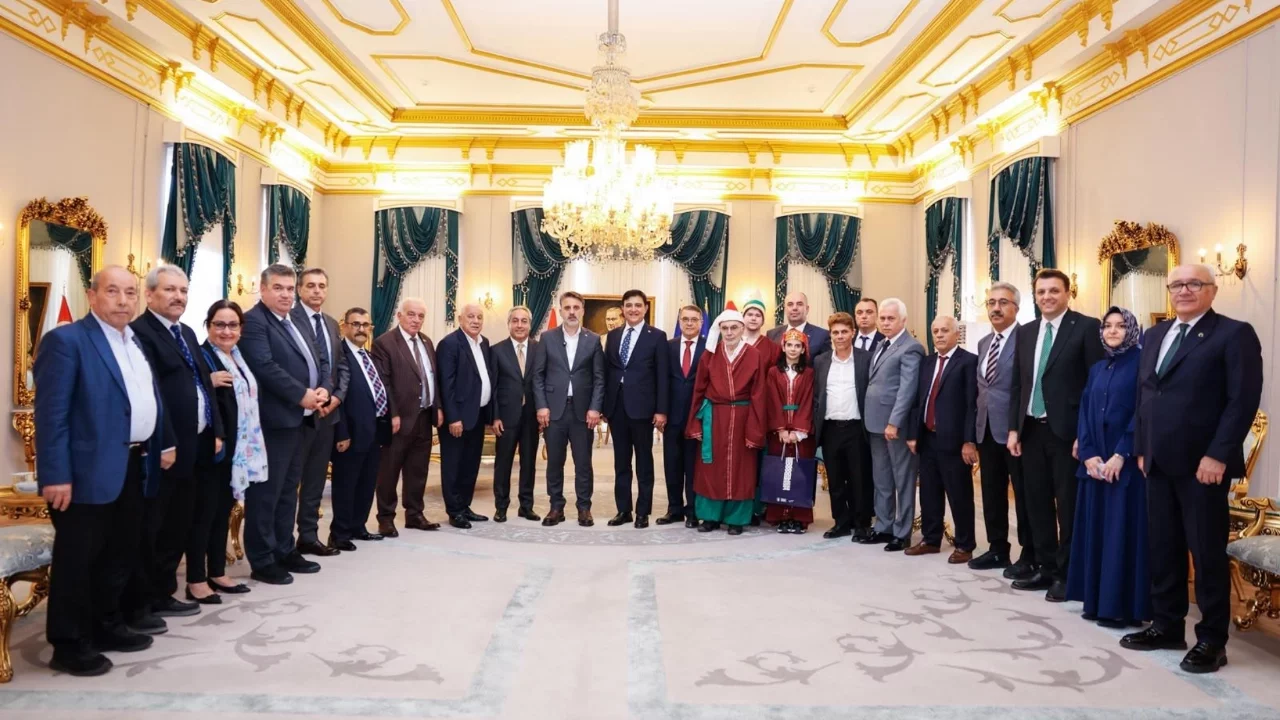 Başkan Vekili Biba ahileri ağırladı