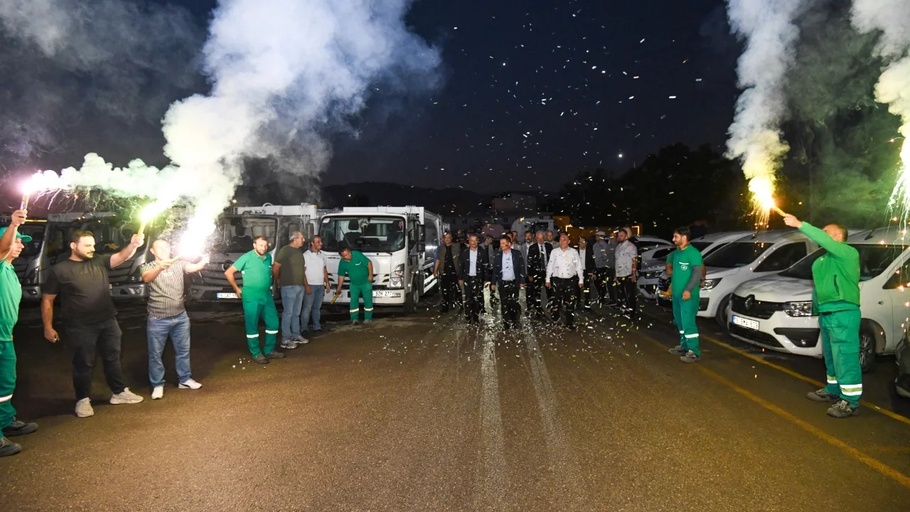Günün İlk Işıkları Osmangazi'nin Emekçilerini Aydınlattı