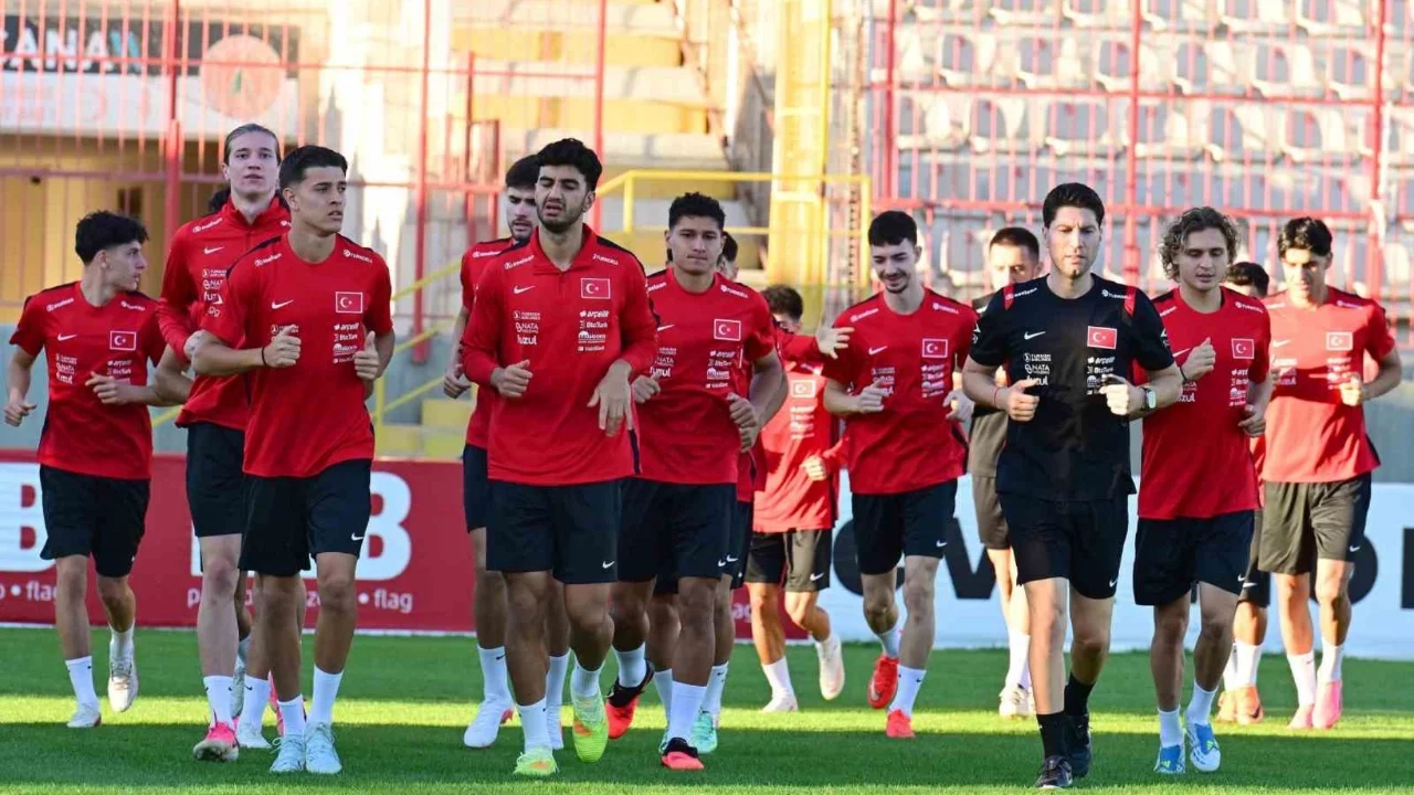 Ümit Milli Takım Ukrayna maçı hazırlıklarına başladı
