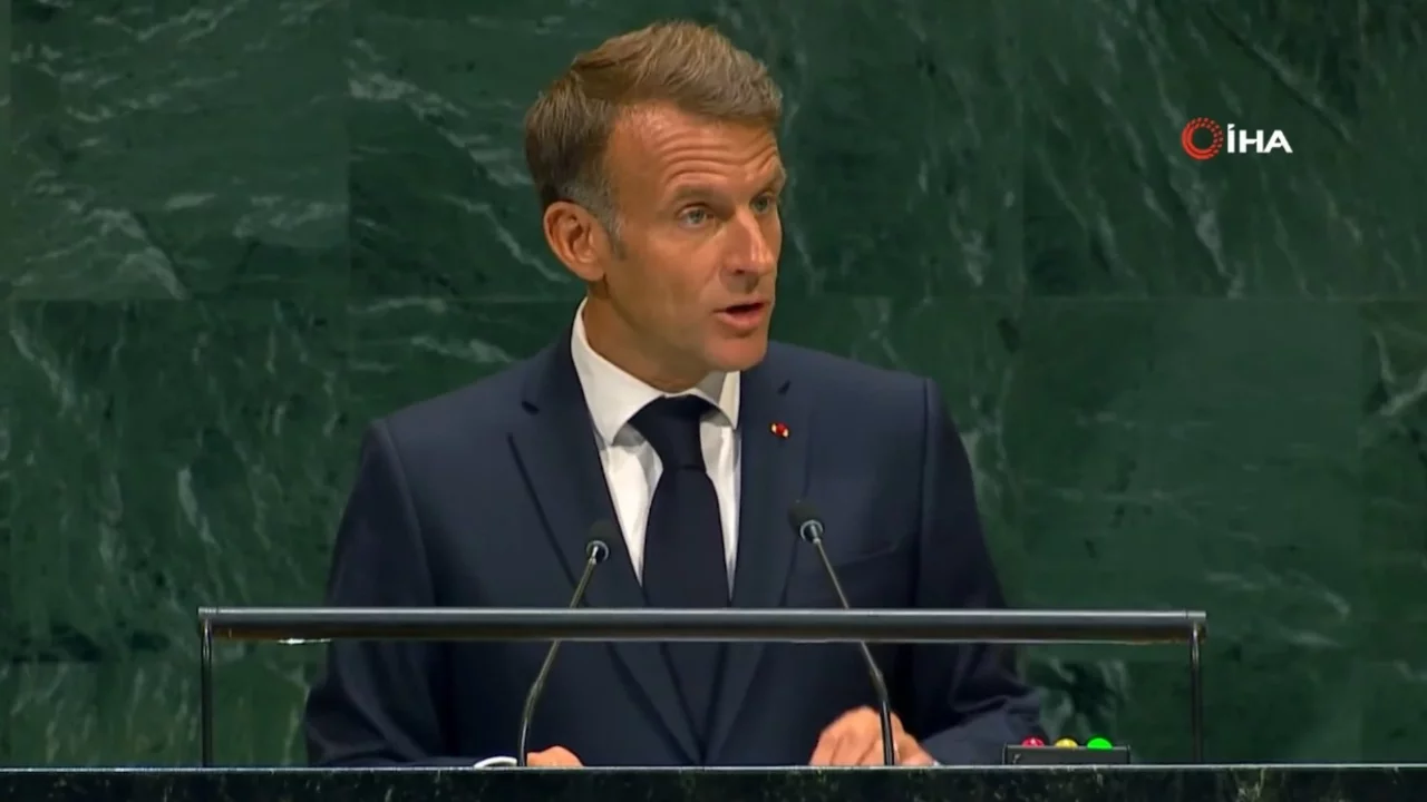 Macron'dan BM'de Gazze çıkışı: Ne gibi bir güvenilirliğimiz olabilir?