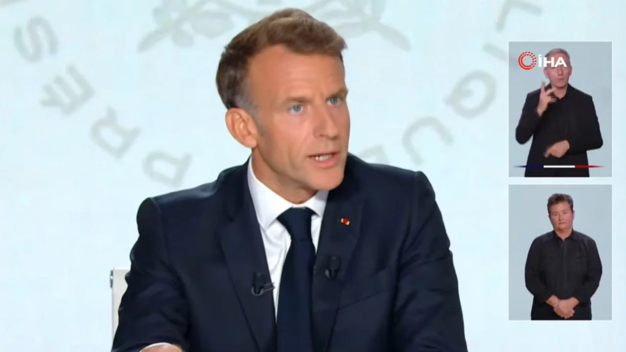 Macron açıkladı: Fransa, Yanbu tesisi için asker ve savunma sistemi gönderecek