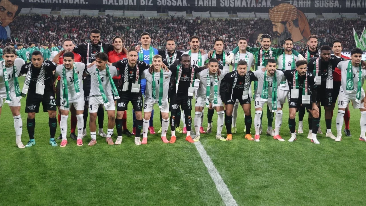 Konyaspor ile Filistin Milli Takımı 2-2 berabere kaldı