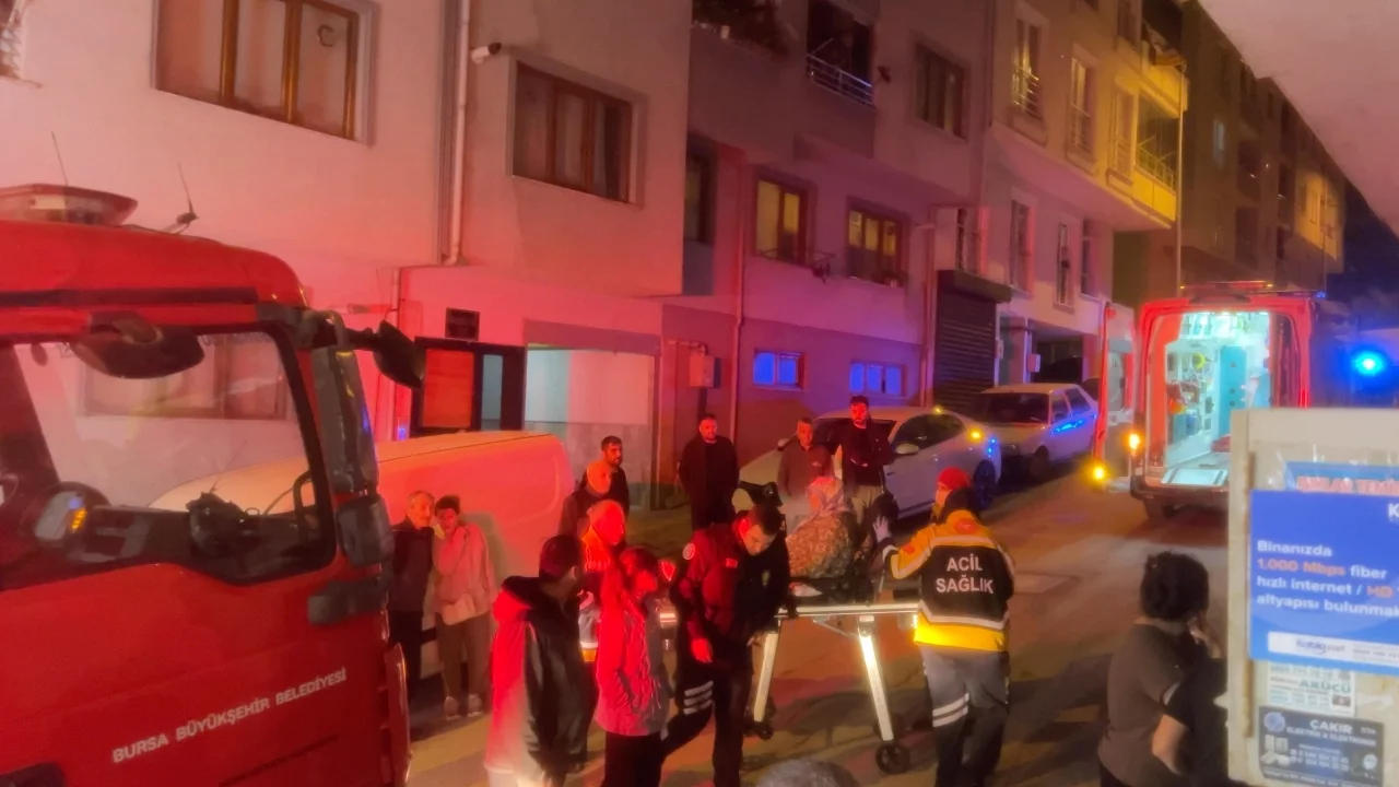 Bursa'da apartmanda yangın paniği: Gerçek sonradan ortaya çıktı