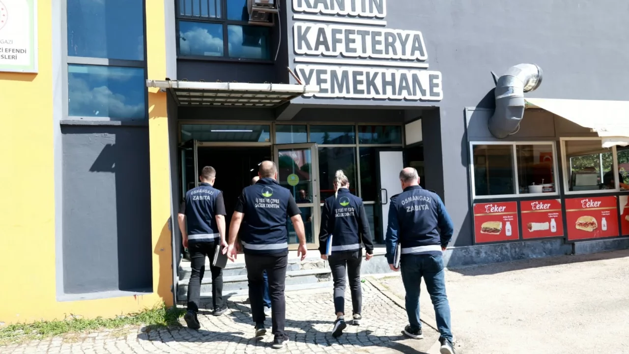 Osmangazi'de Okul Kantinlerine Sıkı Denetim