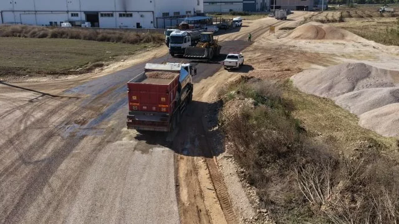 Bursa İnegöl'de 7 kilometrelik yeni imar yolu yapılıyor