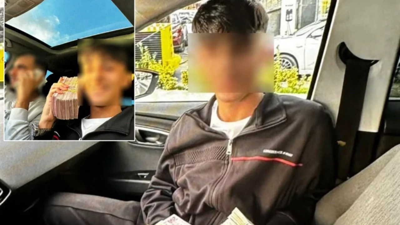 Paralarla poz verdiler: 7 kilo altın ve 35 bin euroyu çaldılar