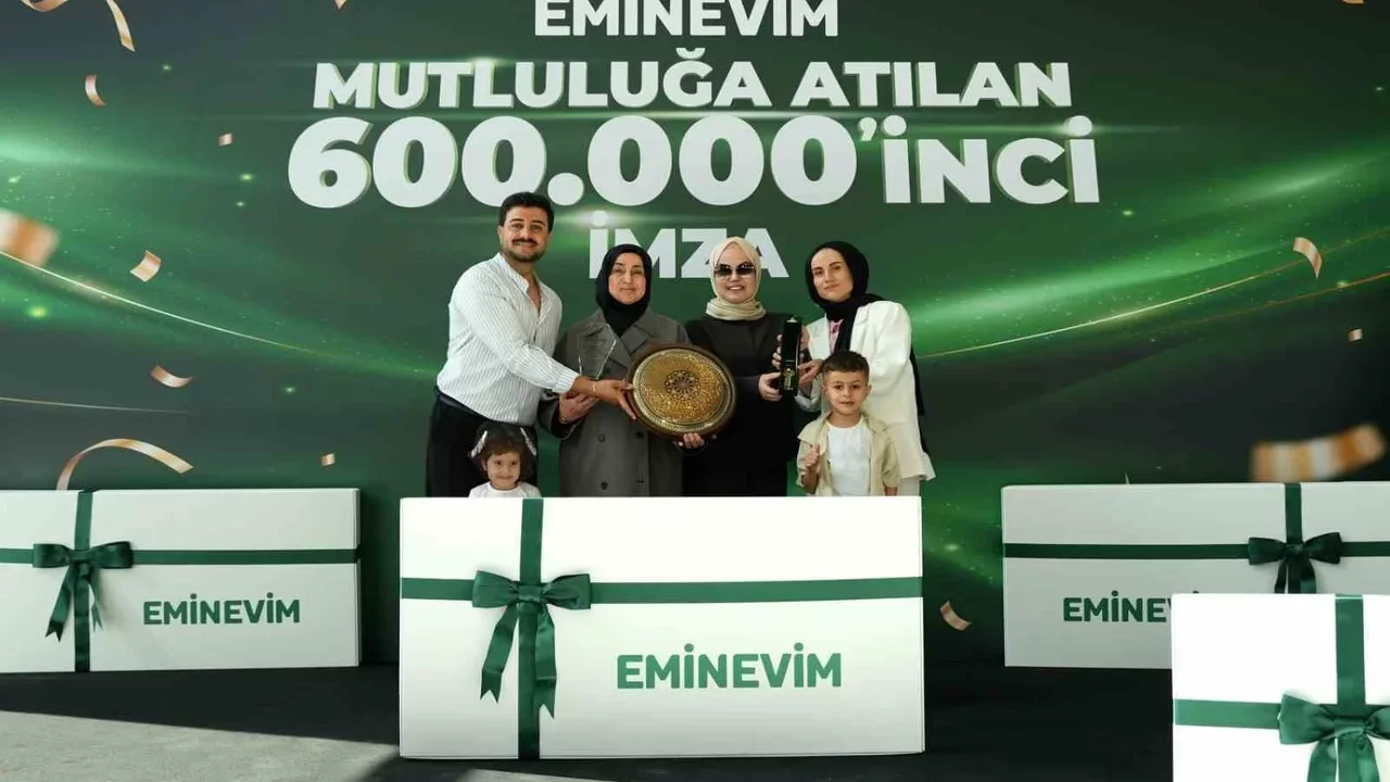 Eminevim 600 bininci teslimatını yaptı: Tasarruf finansmanda rekor