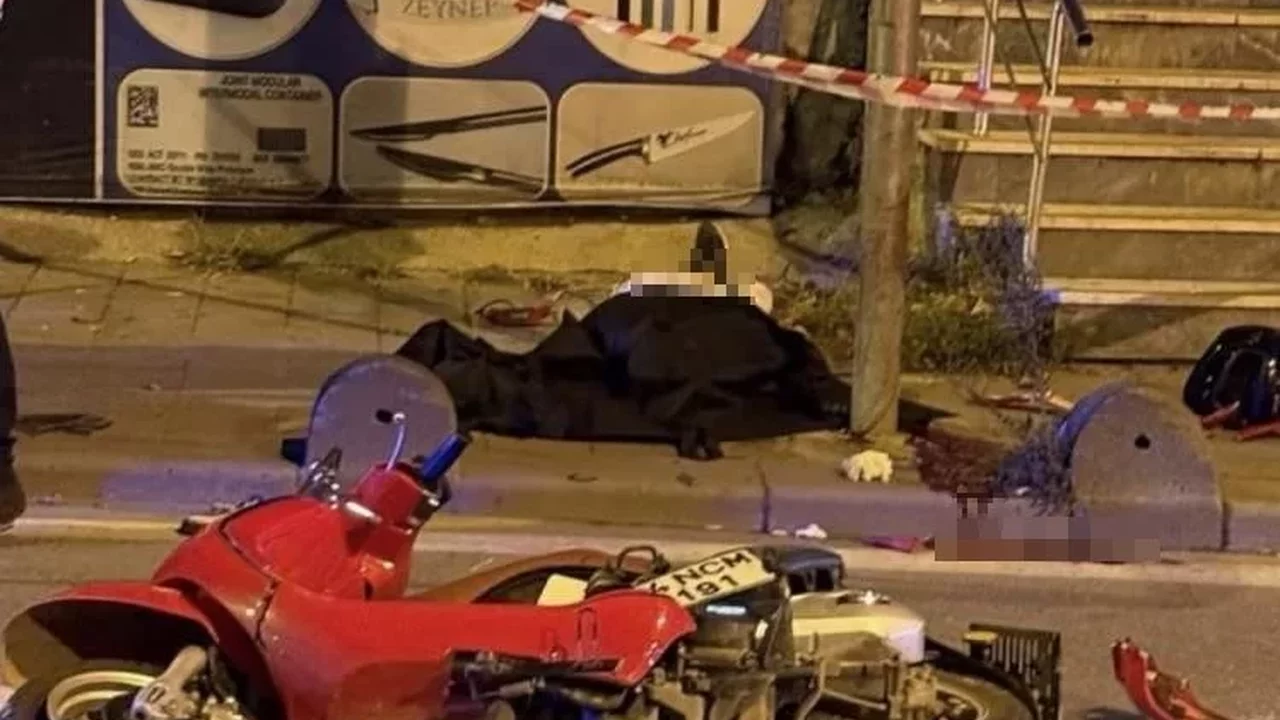 Beykoz’da motosiklet kazası: Onur Çıtır hayatını kaybetti