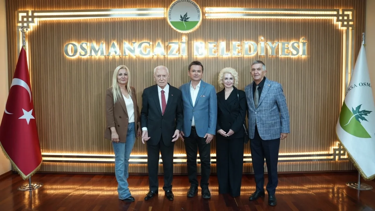 Prof. Dr. Mehmet Haberal'dan Osmangazi'ye anlamlı ziyaret