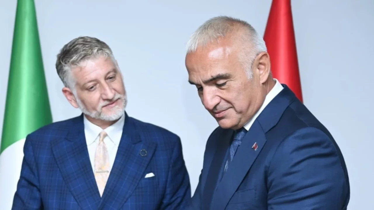 Türkiye ve İtalya arasında kültürel miras görüşmesi! İki bakan bir araya geldi
