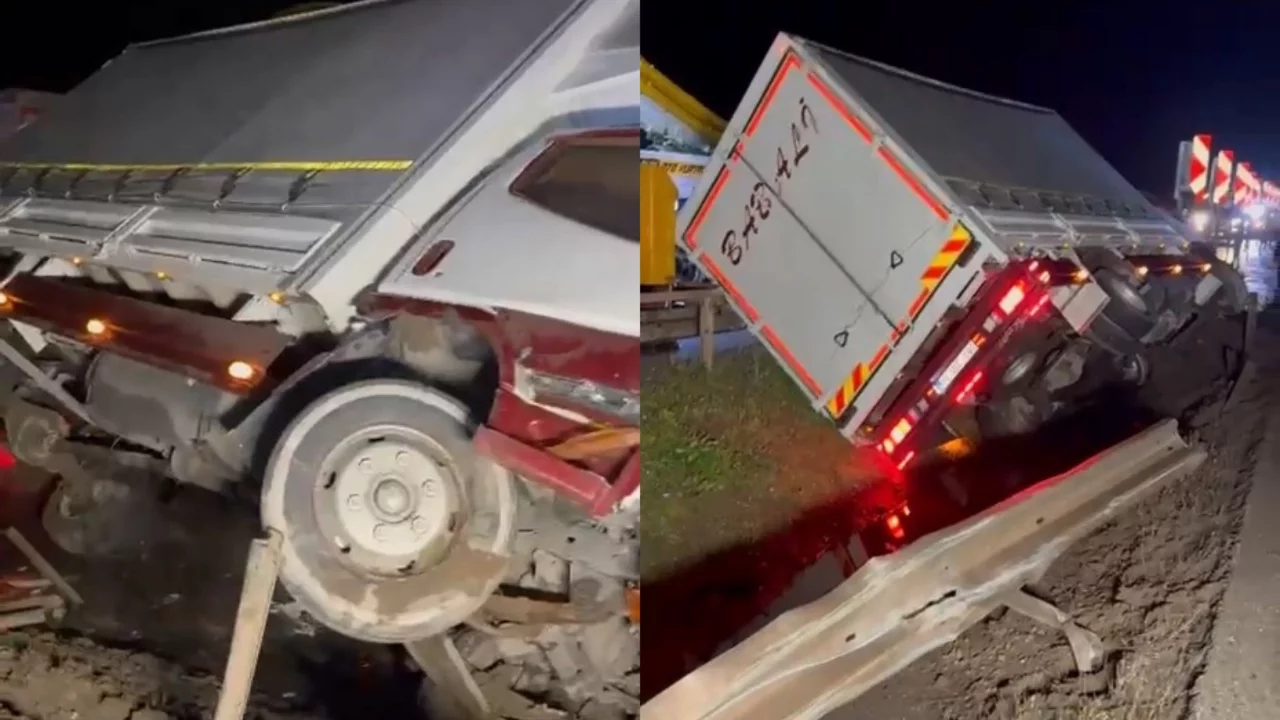 Bursa'da 4 araç birbirine girdi! Sürücüler yaralandı, trafik felç oldu