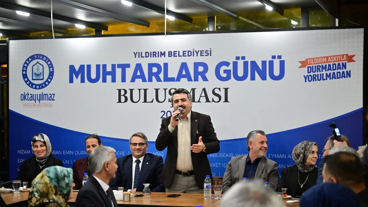 Yıldırım'da muhtarlar günü buluşması