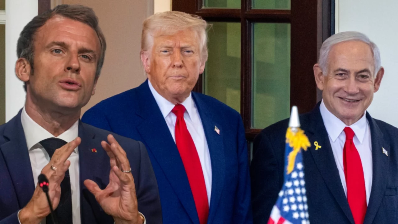 Macron'dan Trump ve Netanyahu'ya sert tepki! "Fransa'nın sırtından seçim kampanyası yürütüyorlar"