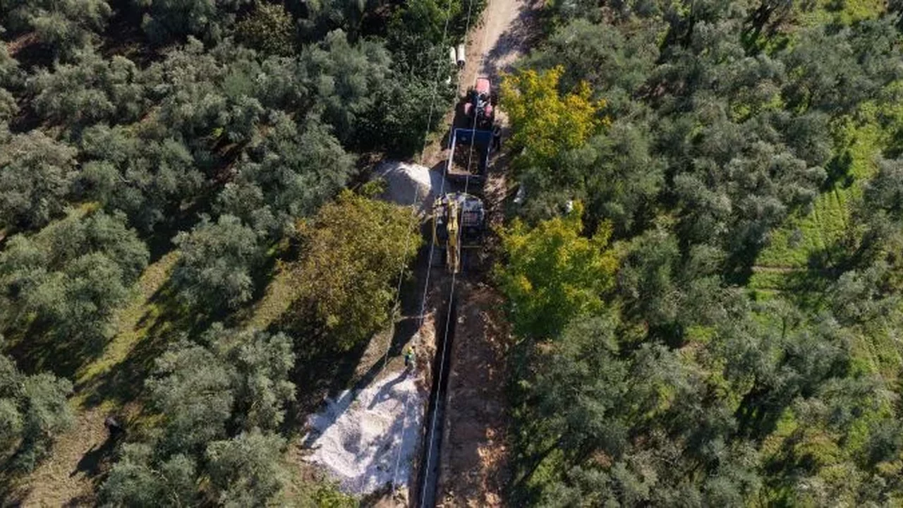 Bursa Orhangazi Sölöz'e 3 bin 800 metrelik kanalizasyon hattı
