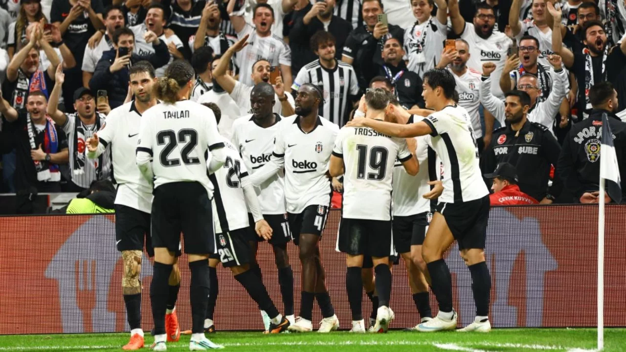 Beşiktaş Avrupa'da fırtına gibi esiyor! 9 maçta 7 galibiyet