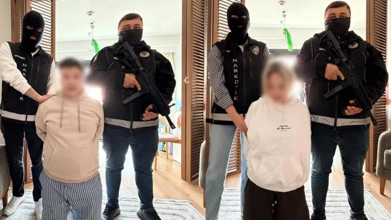Narkotik ekiplerinden operasyon! Uluslararası düzeyde aranan 2 şüpheli gözaltında