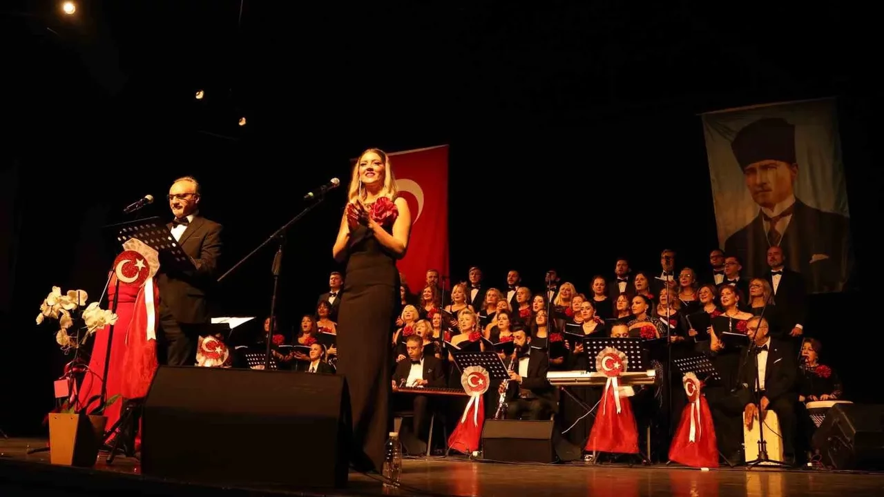 Nilüfer'de Cumhuriyet'in 103'üncü yılı konserle kutlandı