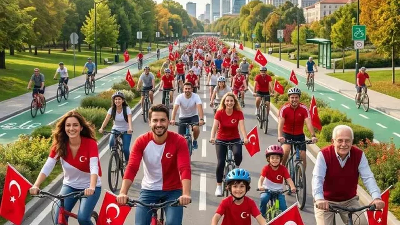 Türkiye Pedallıyor: 81 ilde Cumhuriyet ve iklim için pedal