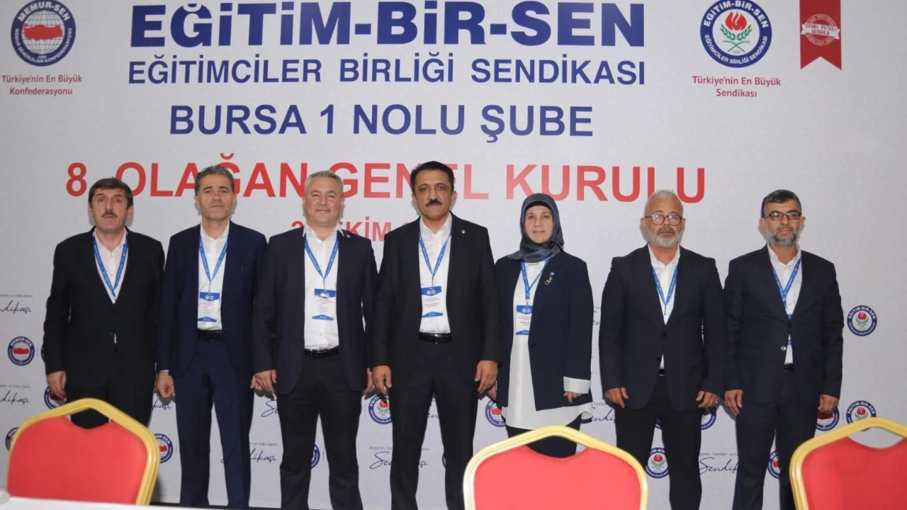 Eğitim-bir-sen Bursa 1 Nolu Şube'de Adil Yazıcıoğlu Dönemi