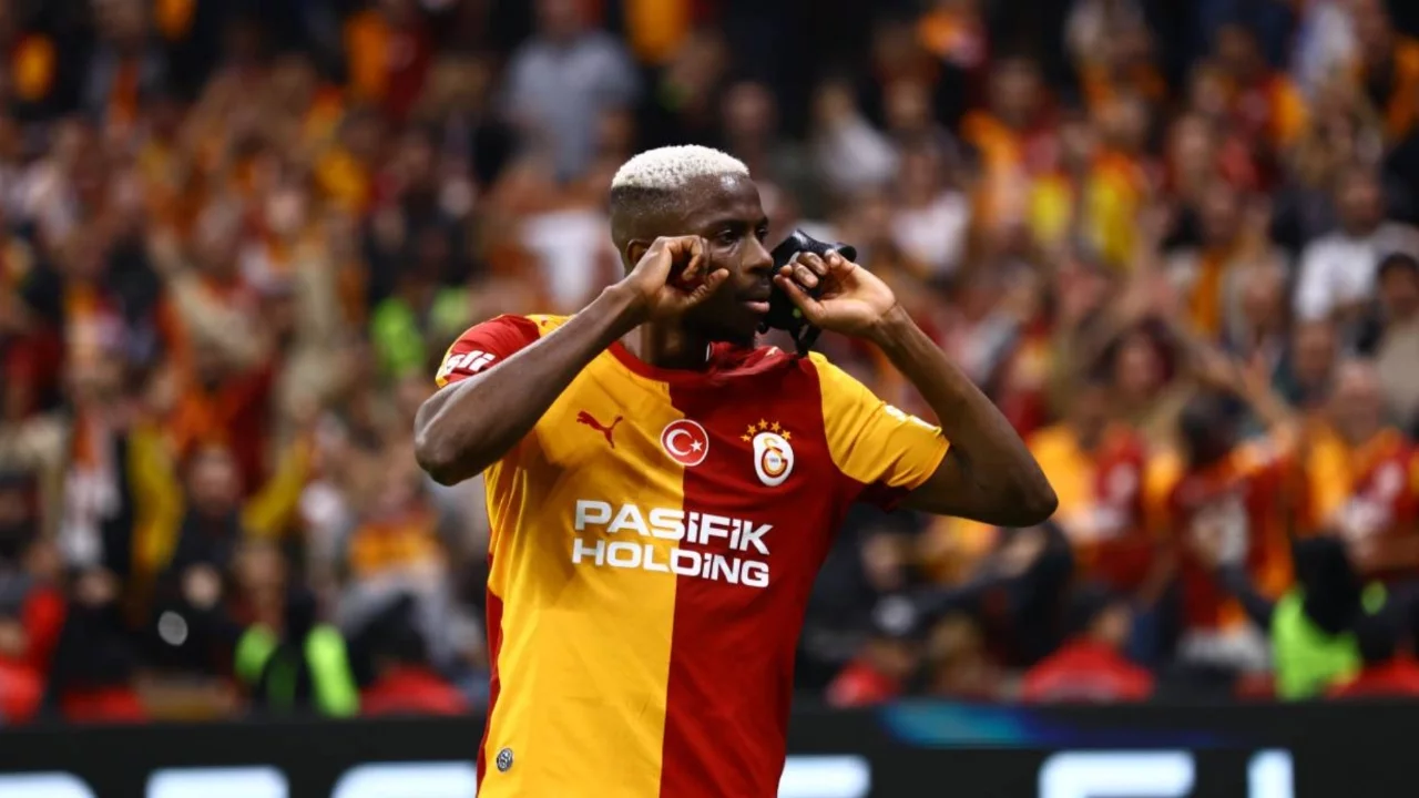 Galatasaray'ın yıldızı Victor Osimhen baba oldu! Kızının ismi belli oldu